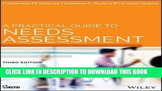 Collection Book A Practical Guide to Needs Assessment (American Society for Training   Development)