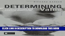 [PDF] Determining Value: Valuation Models and Financial Statements Popular Online