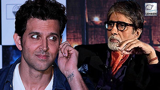 Hrithik Roshan TEASED Amitabh Bachchan?