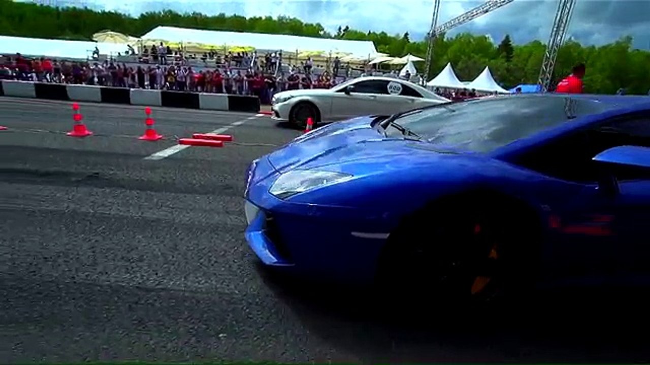 Lamborgini Aventedor vs Cls Amg