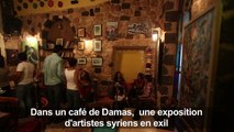 A Damas, une expo d'artistes syriens en exil