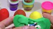 peppa pig characters being creative Play doh kinner surprise eggs lego