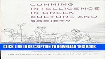 [PDF] Cunning Intelligence in Greek Culture and Society (European Philosophy and the Human