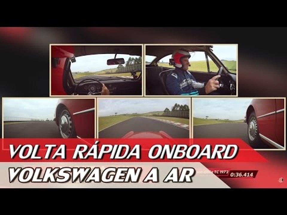 VW KARMANN-GHIA X VW KARMANN-GHIA TC X VW SP2 – VR ONBOARD C/ RUBENS BARRICHELLO #77 | ACELERADOS