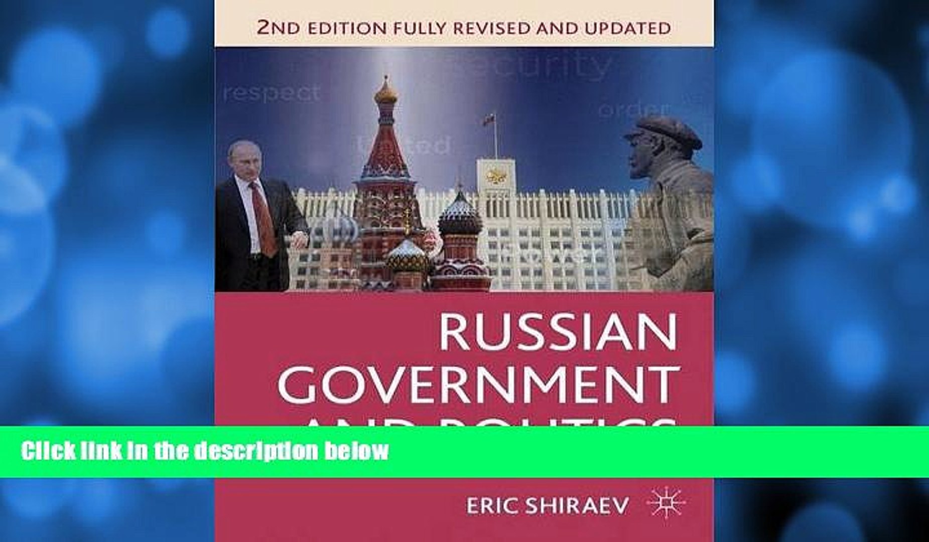 ⁣complete  Russian Government and Politics (Comparative Government and Politics)