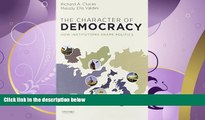 FAVORITE BOOK  The Character of Democracy: How Institutions Shape Politics