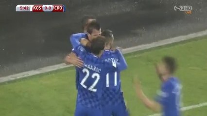 Mario Mandzukic Goal - Kosovo 0-1 Croatia 06.10.2016