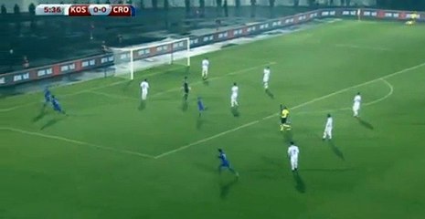 0-1 Mario Mandžukić Goal - Kosovo 0-1 Croatia - 06.10.2016 HD