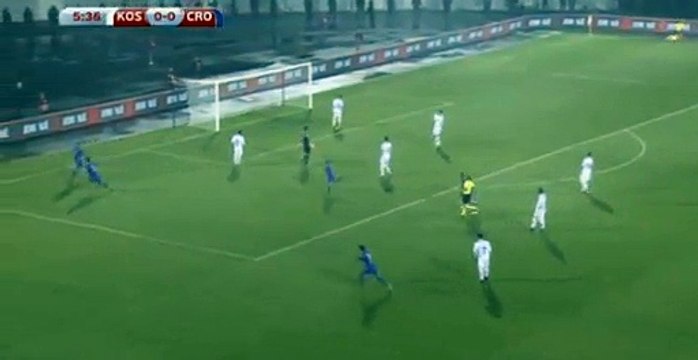 Mario Mandžukić Goal - Kosovo 0-1 Croatia - 06.10.2016 HD