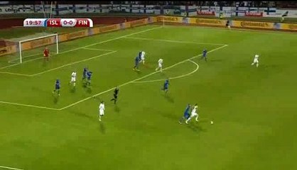 Teemu Pukki Goal HD - Iceland 0-1 Finland 06.10.2016 HD