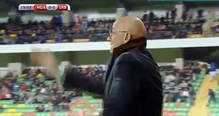 0-1 Filip Kostic Goal HD - Moldova 0-1 Serbia - 06.10.2016