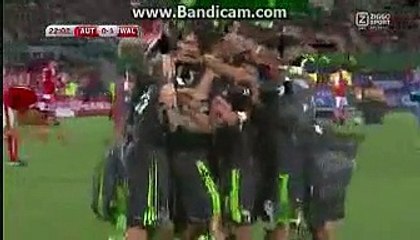 0-1 Joe Allen Goal Austria 0-1 Wales - World Cup 6.10.2016