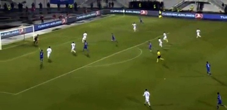 0-3 Mario Mandžukić Hattrick Goal HD - Kosovo v. Croatia - 06.10.2016