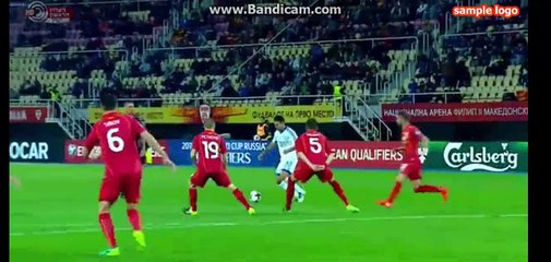 Tal Ben Chaim  GOAL HD FRY Macedonia 0-2  Israel 06.10.2016 HD