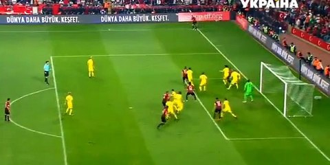 1-2 Ozan Tufan Goal - Turkey 1-2 Ukraine 06.10.2016