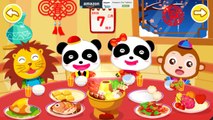 baby panda babybus - chinese new year 2016 - game for kids