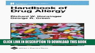 [PDF] Handbook of Drug Allergy (Lippincott Williams   Wilkins Handbook Series) Popular Online