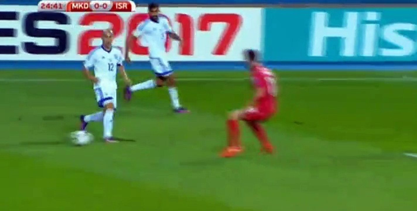 Tomer Hemed Goal - Macedonia 0-1 Israel