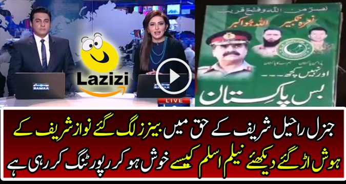 Once Again Banners of Raheel Sharif in Islamabad Crushed Nawaz Sharif