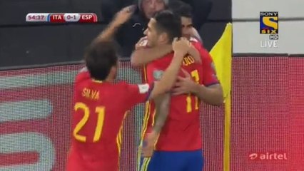 0-1 Vitolo Goal HD - Italy 0-1 Spain - 06.10.2016 HD