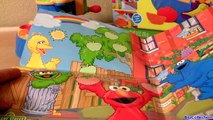 PLAY DOH Elmo Color Mixer from Sesame Street With Cookie Monster - Play Dough Mezclador de Colores