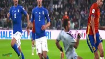 ITALY 1-1 SPAIN -2018 FIFA World Cup Qualifiers - All Goals