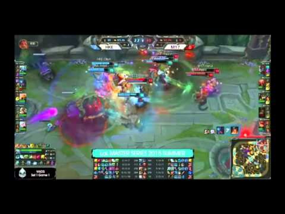 【LMS精華】HKES vs M17 Toyz 沙皇再現 無人能敵 Carry全場