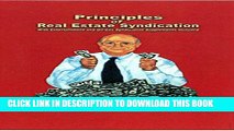 [PDF] Principles of Real Estate Syndication Popular Collection