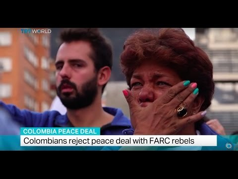Colombia Peace Deal: Colombians reject peace deal with FARC rebels