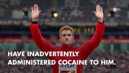 How Olympic pole vaulter accidentally ingested cocaine