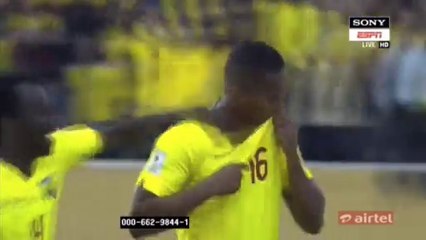 Antonio Valencia Goal HD - Ecuador 1-0 Chile - WC Qualification 06.10.2016 HD