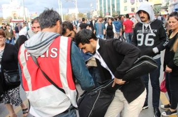 İstiklal Caddesi'nde Güvenlik Önlemi