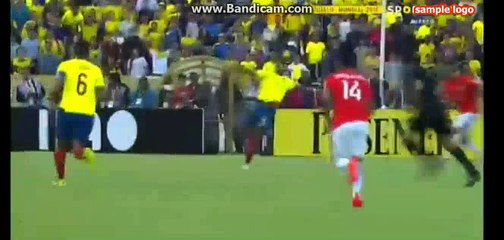 Cristian Ramirez Goal HD Ecuador 2-0 Chile 06.10.2016 HD