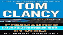 [PDF] Tom Clancy Commander in Chief: A Jack Ryan Novel Full Online