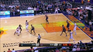 Devin Booker's Deep 3-Pointer | Jazz vs Suns | October 5, 2016 | 2016-17 NBA Preseason
