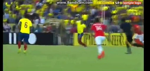 Cristian Ramirez Goal - Ecuador 2-0 Chile 06.10.2016