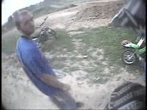 Dirt bike camera embarqué tilleul lambert