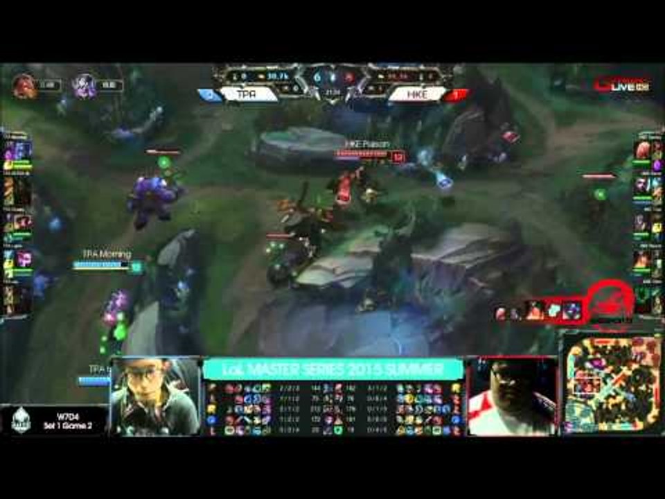 【賽事精華】LMS夏季聯賽20150704 TPA vs HKE Game2