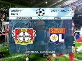 Bayer Leverkusen v. Lyon 31.10.2001 Champions League 2001/2002