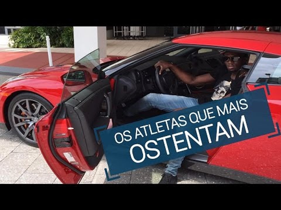 Ostentação: Saiba quais são os atletas que mais gastam dinheiro