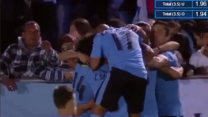 Edinson Cavani Goal HD - Uruguay 2-0 Venezuela 07.10.2016