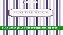 [PDF] Large Print Address Book: Blue Pinstripes Full Online