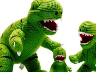 Télécharger la video: Dinosaurio Juguete de Crochet y Punto Para Niños, Dinosaurios Juguetes Infantiles