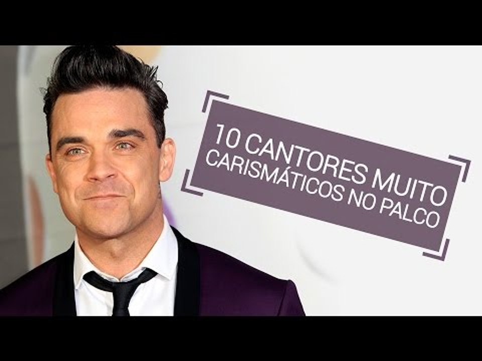 10 cantores muito carismáticos no palco