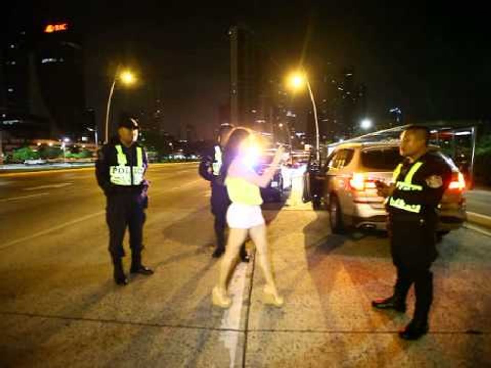 Retén en Avenida Balboa