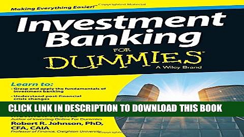 [PDF] Investment Banking For Dummies Popular Online