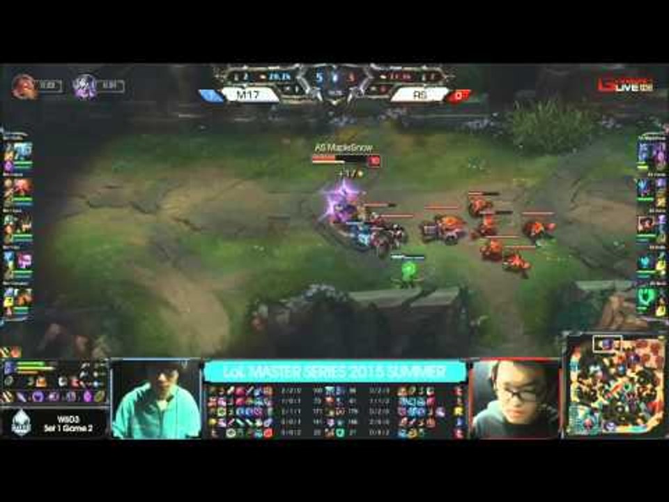 《LMS》2015 夏季賽 Week 6 Day 3 AS vs M17 Game 2 (粵語)