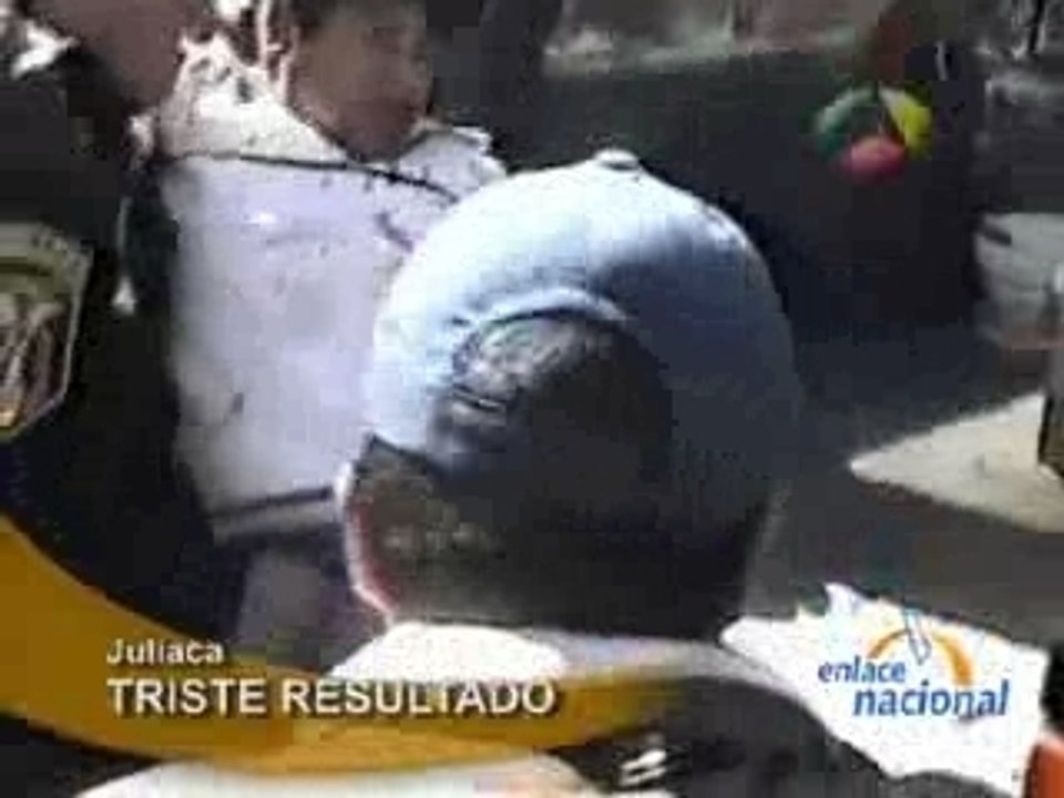 TRISTE RESULTADO - JULIACA