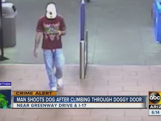 Man sought after breaking into house, killing family’s dog