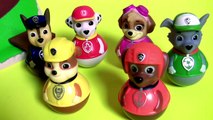Paw Patrol Weebles Pull & Play Seal Island Playset Marshall Rocky Chase Skye Wobble Disney Toys